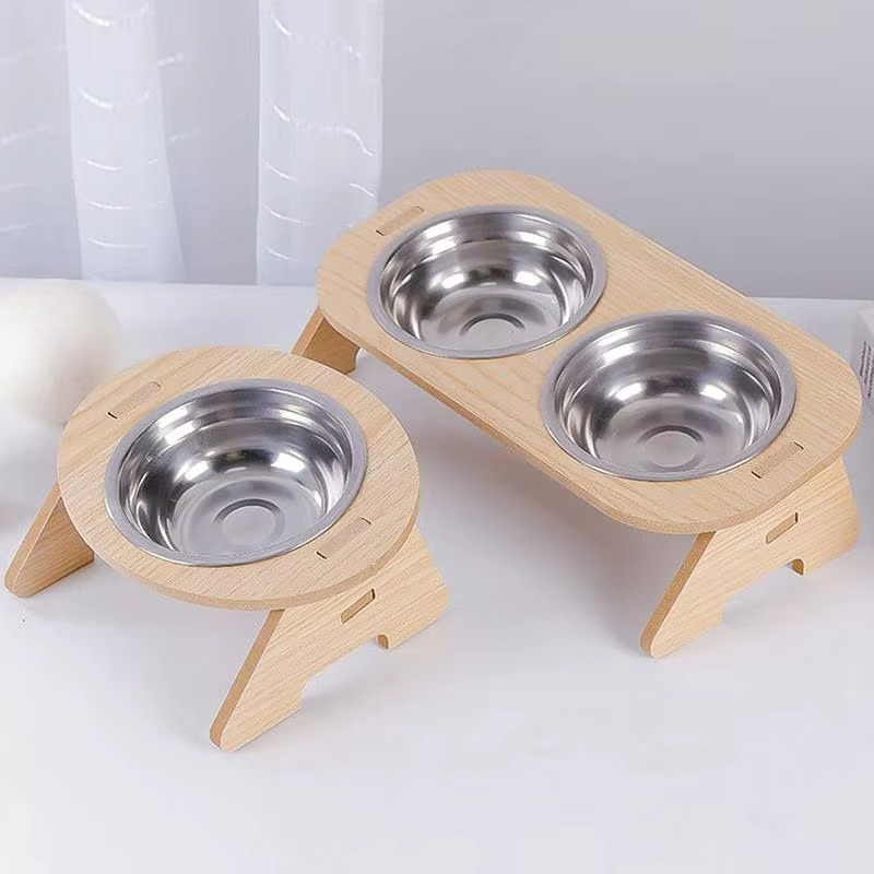 Elevated Cat Feeder Set