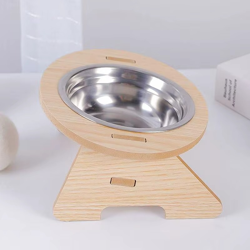 Elevated Cat Feeder Set