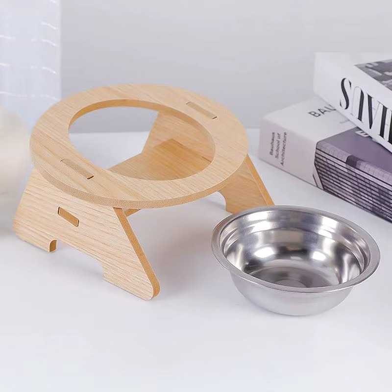 Elevated Cat Feeder Set