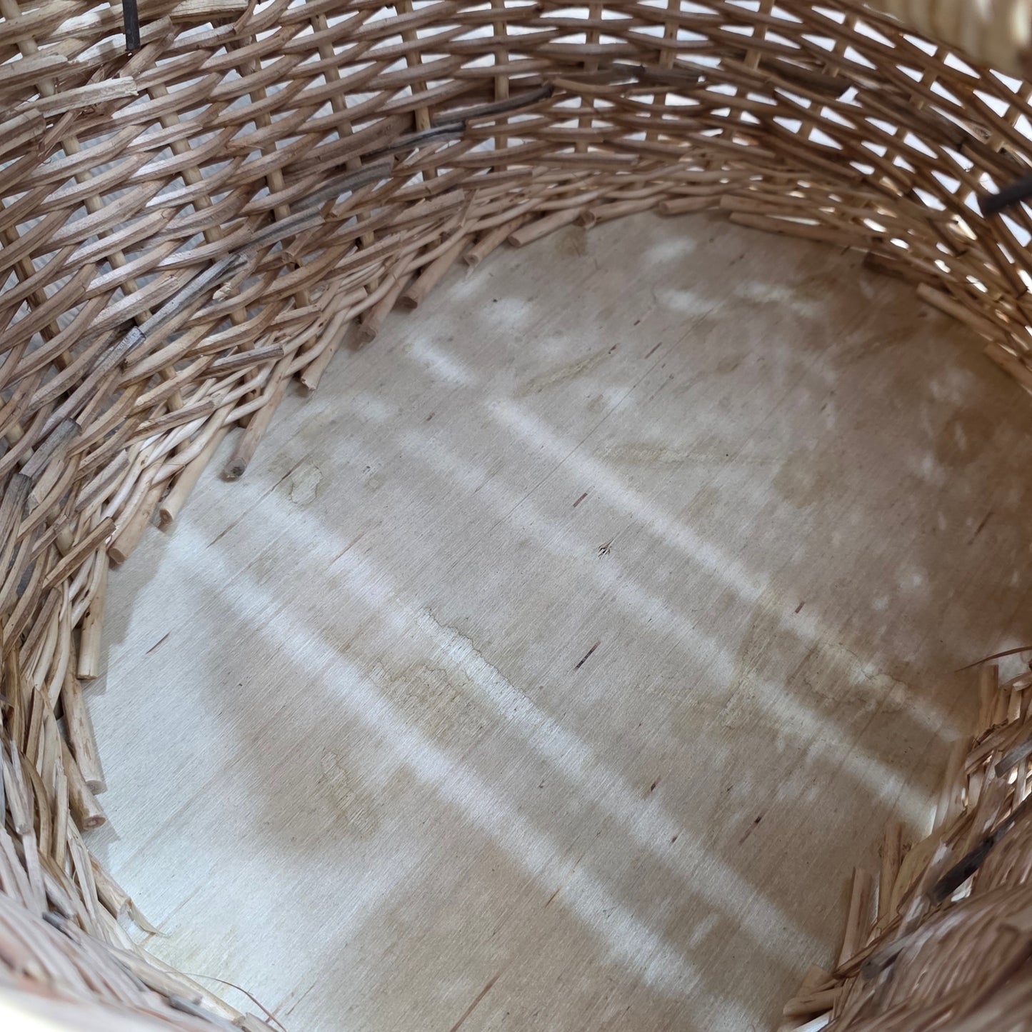 Panier picnic en osier naturel 40cm
