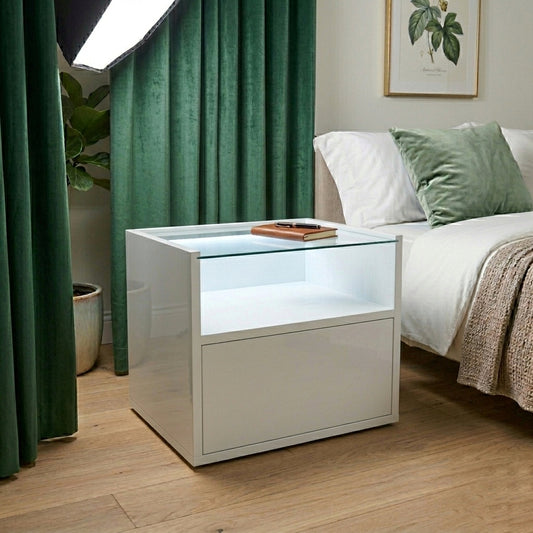 Table de nuit moderne LED